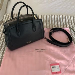 Kate Spade black medium satchel